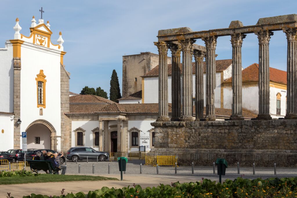 Templo Romano em Évora